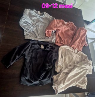 Abbigliamento misto bimba dai 9 ai 12 mesi