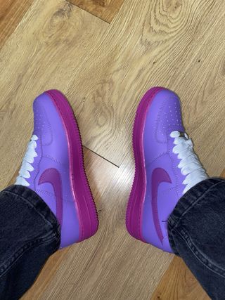 Nike x CPFM Zapatillas Morado y Rosa