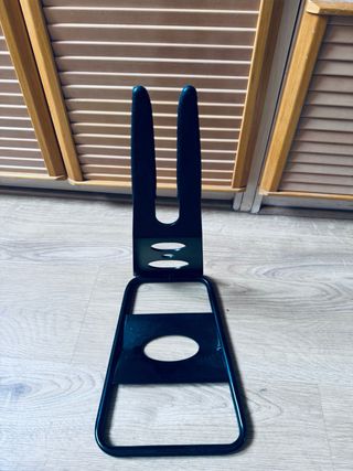 Soporte Bicicleta Suelo Negro como nuevo
