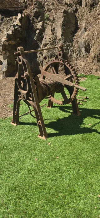 Torno de arrastre vintage