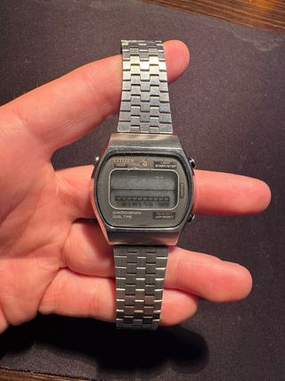 Orologio Digitale Citizen Cronografo Dual Time