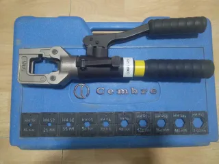 Crimpadora Hidráulica Cembre HT51 + Matrices