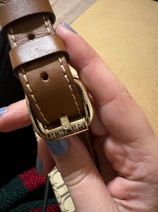 Bolso Carolina Herrera Beige y Marrón