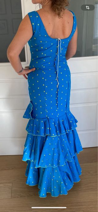 Vestido Flamenca Micaela Villa Talla 40