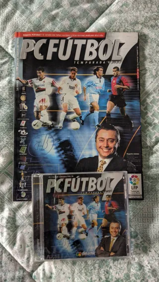 Lote PC Futbol 4.0, 5.0, 2000, Barca