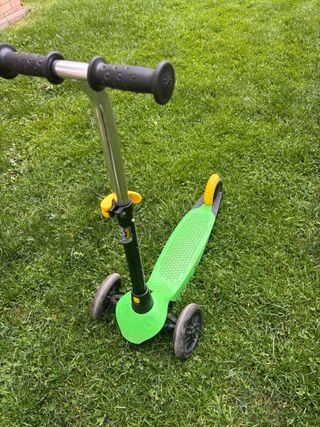 Patinete 3 ruedas verde Decathlon