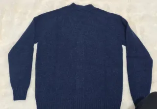 Velasca Cordovado Cardigan Blu Taglia 50
