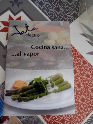 Vaporera Jata Electro con Recetario