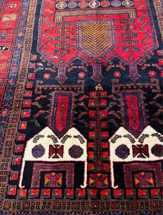 Alfombra persa de lana