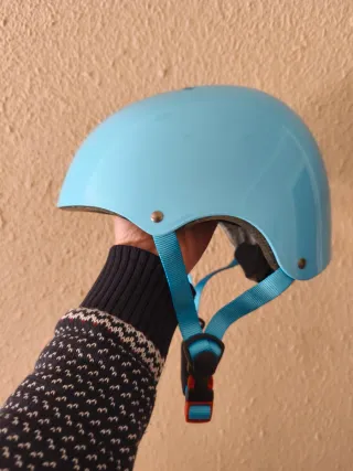 Casco azul lucky-m + protecciones