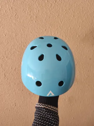 Casco azul lucky-m + protecciones