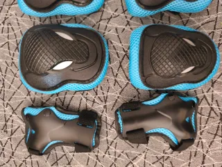 Casco azul lucky-m + protecciones