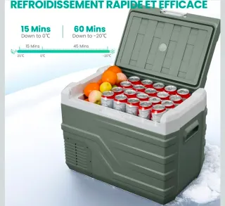 Nevera Portátil Alpicool 35L Coche 12/24V AC