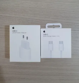 Apple Cargador USB-C 20W y Cable 60W