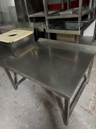 Mesa de acero SOPORTE HORNO