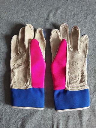 Luvas Polaris Azuis e Rosa