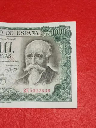 Billete 1000 Pesetas Banco de España