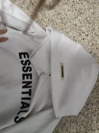 Sudadera Essentials Blanca