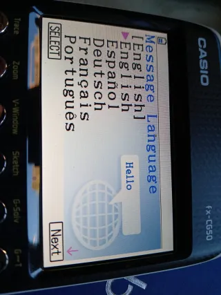 Calculadora Casio fx-CG50