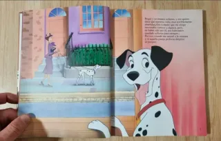 Clásico cuento Disney. "101 Dálmatas". GAVIOTA.