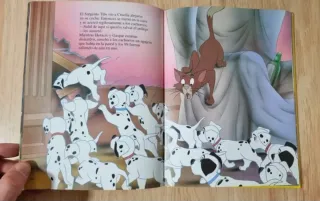 Clásico cuento Disney. "101 Dálmatas". GAVIOTA.