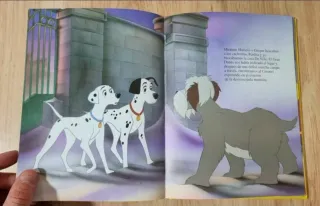 Clásico cuento Disney. "101 Dálmatas". GAVIOTA.