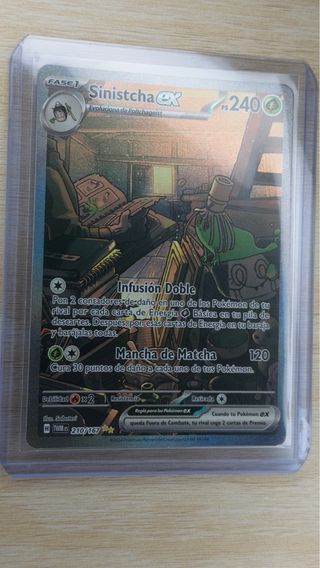 Carta Pokémon Sinistcha EX