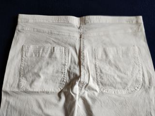 Pantaloni donna Made in Italy bianchi
