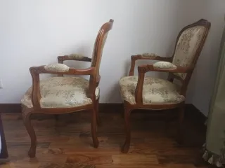 2 Sillas Descalzadoras Estilo Clásico