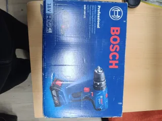 Taladro Percutor Bosch 18V+Cargador+2 Baterías+ ma