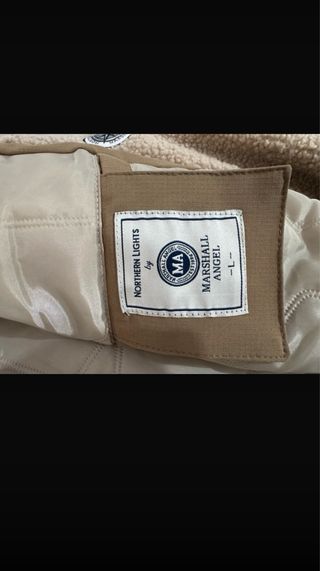 Chaqueta polar  Marshall Angel beige/marrón