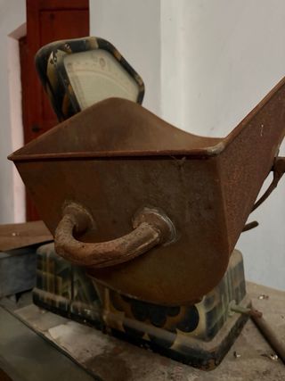 Balanza grano antigua Mobba