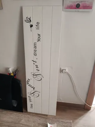 Cabecero Cama para colgar  135cm Madera