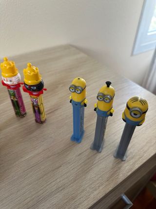 Set di distributori PEZ con vari personaggi