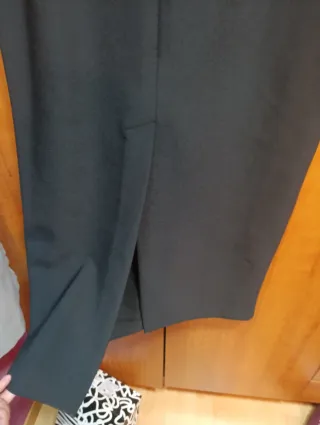 Falda H&M negra tubo