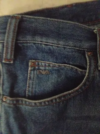 Pantalón Vaquero Emporio Armani Azul
