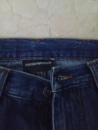 Pantalón Vaquero Emporio Armani Azul