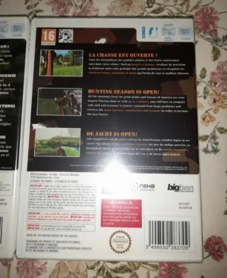 PRECINTADOS. Juegos Wii Remington y Deer Drive