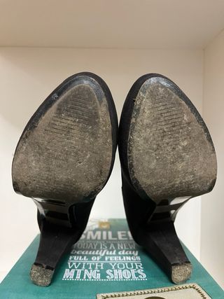 Zapatos de tacón negros Mustang Talla 37