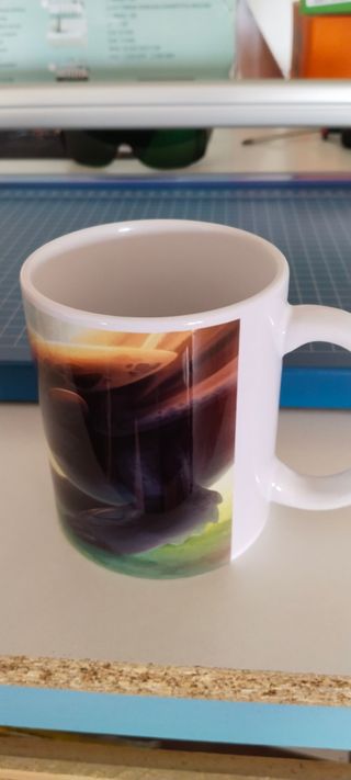 Taza Pikachu y Desdentao