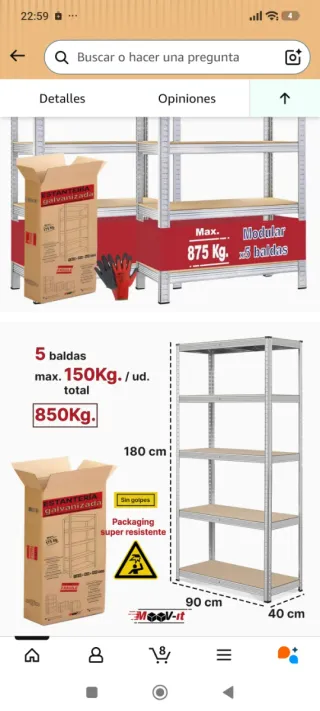 Scaffalature in acciaio galvanizzato x2