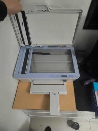 Impresora HP Blanca Multifunción