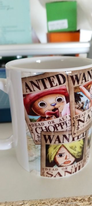 Taza One Piece Wanted