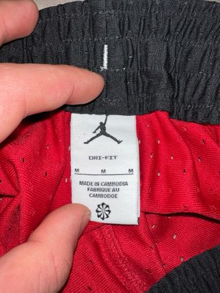 Pantaloncini Jordan Rossi Uomo