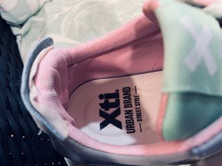 Zapatillas Xti Mujer Niña Azul Gris Rosa