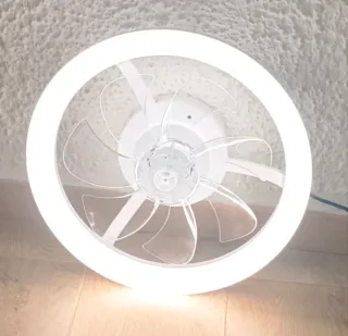 Ventilador de techo con luz LED