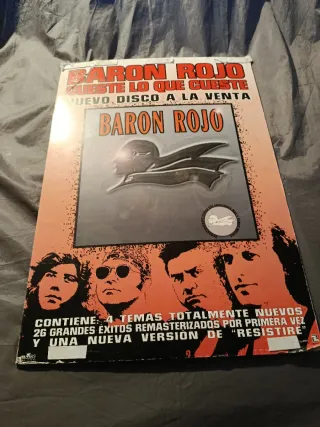 Barón Rojo Cueste lo Que Cueste Promo 1999