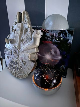 Halcón Milenario y Estrella de la Muerte Star Wars