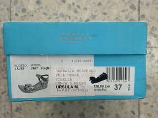 Sandalias Úrsula Mascaró originales