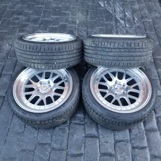 Llantas BMW 5x120 garganta doble medida